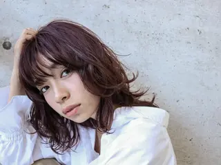 ミディアム カラー 統括ディレクター kuriのヘアスタイル