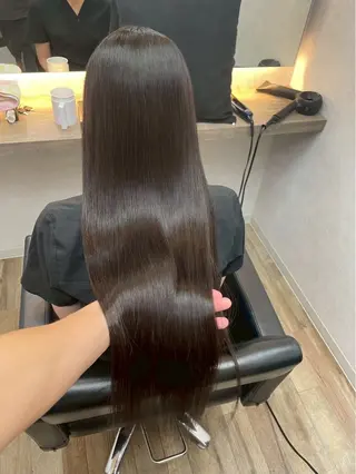 ロング sugar aura by eclart所属・髪質改善艶カラー KAMIYAMAのヘアスタイル