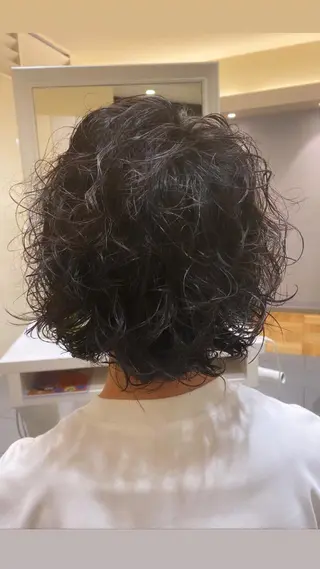 メンズ 阪上 沙織のヘアスタイル