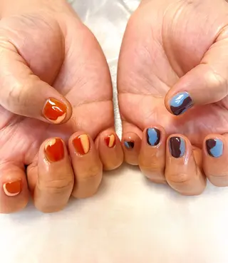 ネイル ぽっぷん satomiのネイルデザイン