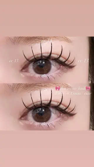 マツエク・マツパ モテhair♡.* ﾏﾂｴｸ/さくら🍨のマツエク・マツパデザイン