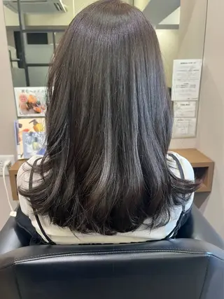 ミディアム 骨格/顔型/パーソナ ルカラー診断/中野のヘアスタイル