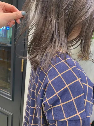 セミロング 山下 千明のヘアスタイル