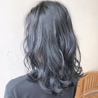 ロング 青野 有雅のヘアスタイル