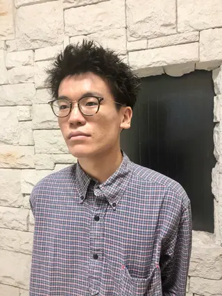 ヘアアレンジ メンズ メンズ特化✂️栗原 侑也のヘアスタイル