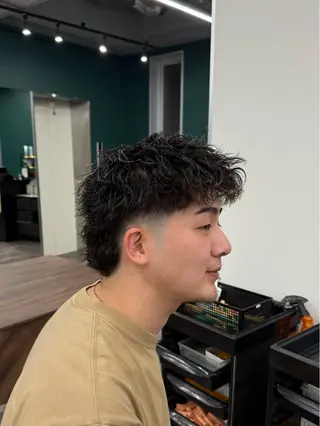 ショート パーマ メンズ 🌴メンズ特化🌴 坂本七星のヘアスタイル