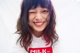 セミロング カラー ヘアアレンジ 【滝川市 美容師】 髙橋昌也のヘアスタイル