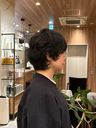 ショート パーマ 穂乃香 BEAUTRIUMのヘアスタイル