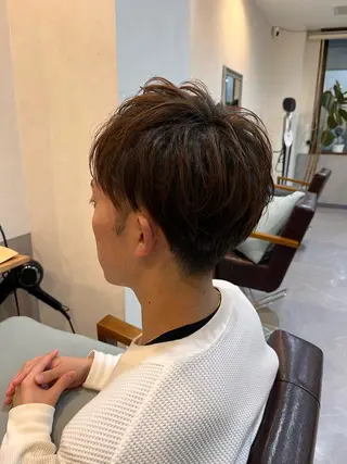 メンズ 小松崎 紅見子のヘアスタイル