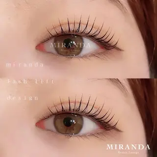 マツエク・マツパ アイブロウ MIRANDA beautyのマツエク・マツパデザイン