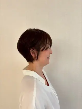 ショート 多幸感×儚さ /代々木公園/リサのヘアスタイル