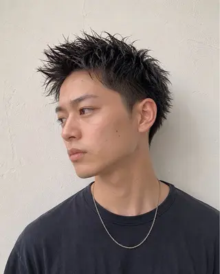 ショート メンズ 🌞塙　湧貴🌞 スパイキーショートのヘアスタイル