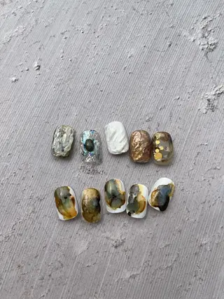 ネイル LETTER_& SAKIのネイルデザイン