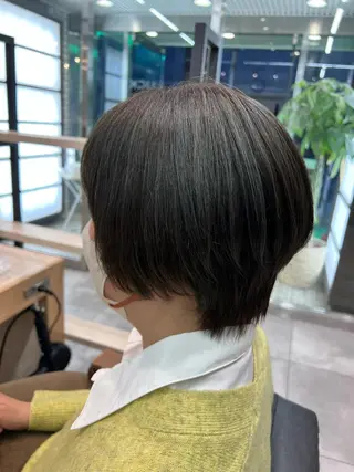 ショート カラー 🌞レイヤー×カラー 前川那津美🌞のヘアスタイル