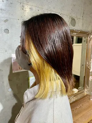 ミディアム 坂本 勇将のヘアスタイル