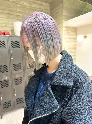 ショート カラー kai .のヘアスタイル