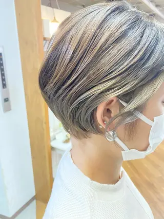 ショート 西尾 隆介のヘアスタイル