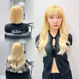 ロング ヘアアレンジ 🫧アンドヘルシー MACOのマツエク・マツパデザイン