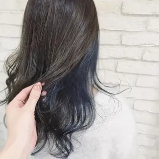 ロング カラー 横浜🍒ルーツカラー エクステ/RIEのヘアスタイル