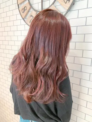 ロング カラー ヘアアレンジ 韓国hair🦋 Nanaのヘアスタイル