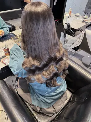 ロング sayaka 池袋店/カットモデルのヘアスタイル