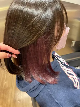 ミディアム 丸山 亜加理のヘアスタイル