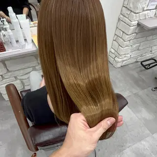 カラー 天王寺韓国ヘア 小山歓実のヘアスタイル