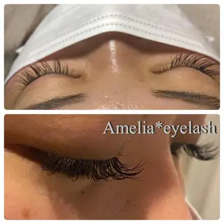 マツエク・マツパ Amelia* 神戸駅のマツエク・マツパデザイン