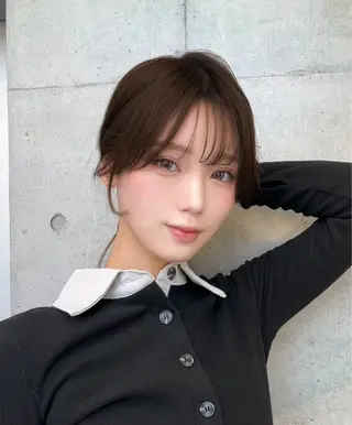 セミロング カラー 🌫️大人韓国ヘア 🌫️naoyaのヘアスタイル