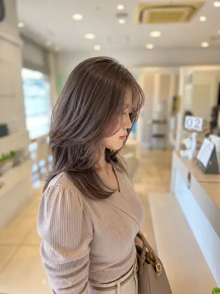 ミディアム カラー 金子 直樹のヘアスタイル