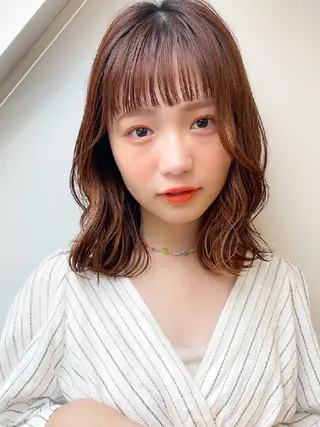 ミディアム カラー 小林暢🌟Orque 髪質改善サロン🌙のヘアスタイル
