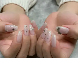 ネイル 【Zina京都駅前】 きぬがわ らむのネイルデザイン