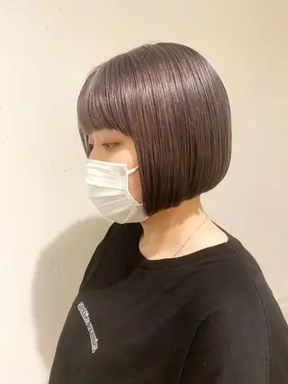 カラー shiori ﾍﾞｰｼﾞｭｶﾗｰのヘアスタイル