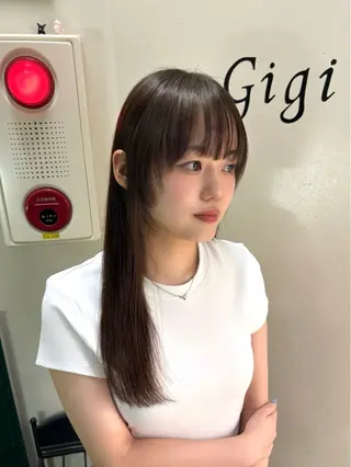 ロング カラー りこ 11/4空きありのヘアスタイル