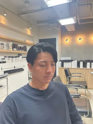 メンズ アール美容室厚木店所属・R厚木店 フジケン 藤井健大のヘアスタイル