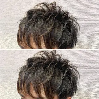 ショート メンズ 【メンズ縮毛矯正】 田中秀斗のヘアスタイル