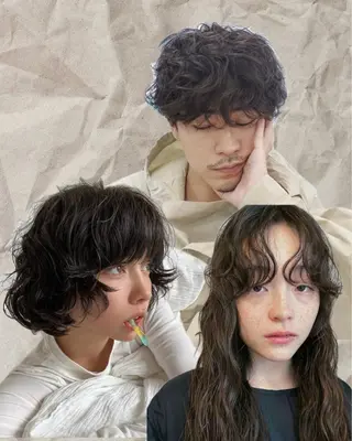 メンズ 久我 彩音のヘアスタイル