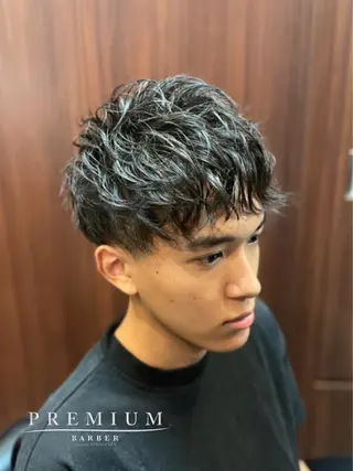 ショート パーマ 【パーマ指名No1】 浅野空人のヘアスタイル