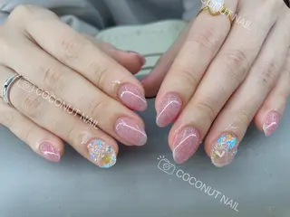 ネイル 神田 ココナッツのネイルデザイン
