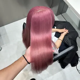 セミロング カラー ✨髪質改善艶カラー✨ リュウトのヘアスタイル