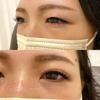 マツエク・マツパ sarah 反葉のマツエク・マツパデザイン