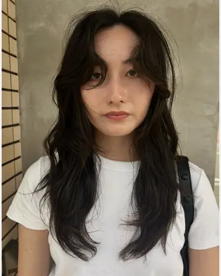 ロング デザインパーマ/ カット/nanaのヘアスタイル
