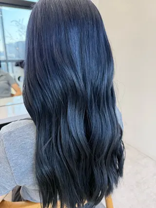 セミロング カラー AISA viewNAGOYAのヘアスタイル