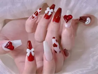 ネイル 長さだし専門店 M2　rikaのネイルデザイン