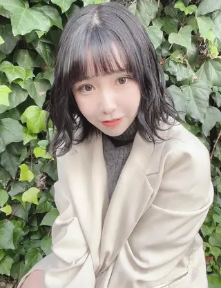 ミディアム sweep˖ ࣪⊹ ルカ┊ケアブリーチのヘアスタイル