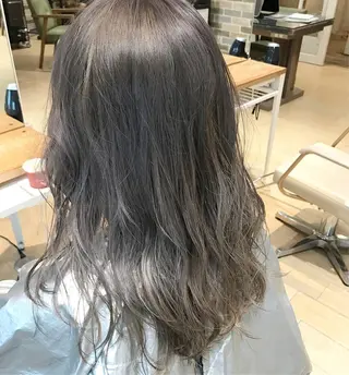 セミロング カラー 【1日2名様限定】 AFLOAT白川雄副のヘアスタイル