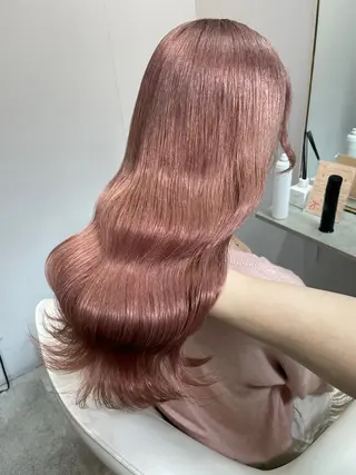 セミロング 山岡 拓也のヘアスタイル