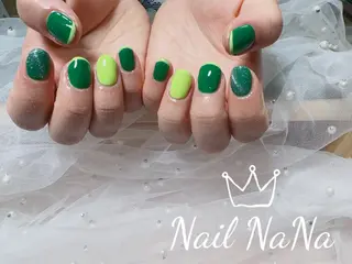 ショート カラー ネイル Nail NaNaのネイルデザイン
