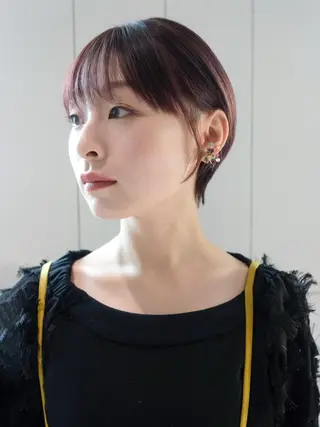 ショート カラー ITbyALBUM 中野店のヘアスタイル