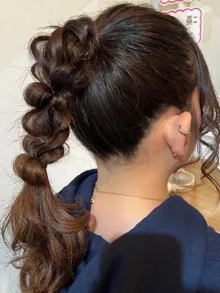 ヘアアレンジ 心斎橋/セットサロン /ボイボイのヘアスタイル